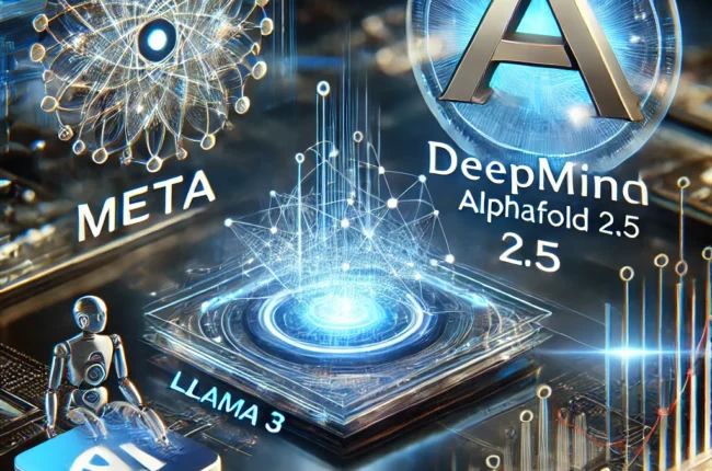 Meta y DeepMind Marcan Nuevos Hitos en la IA con LLaMA 3 y AlphaFold 2.5"