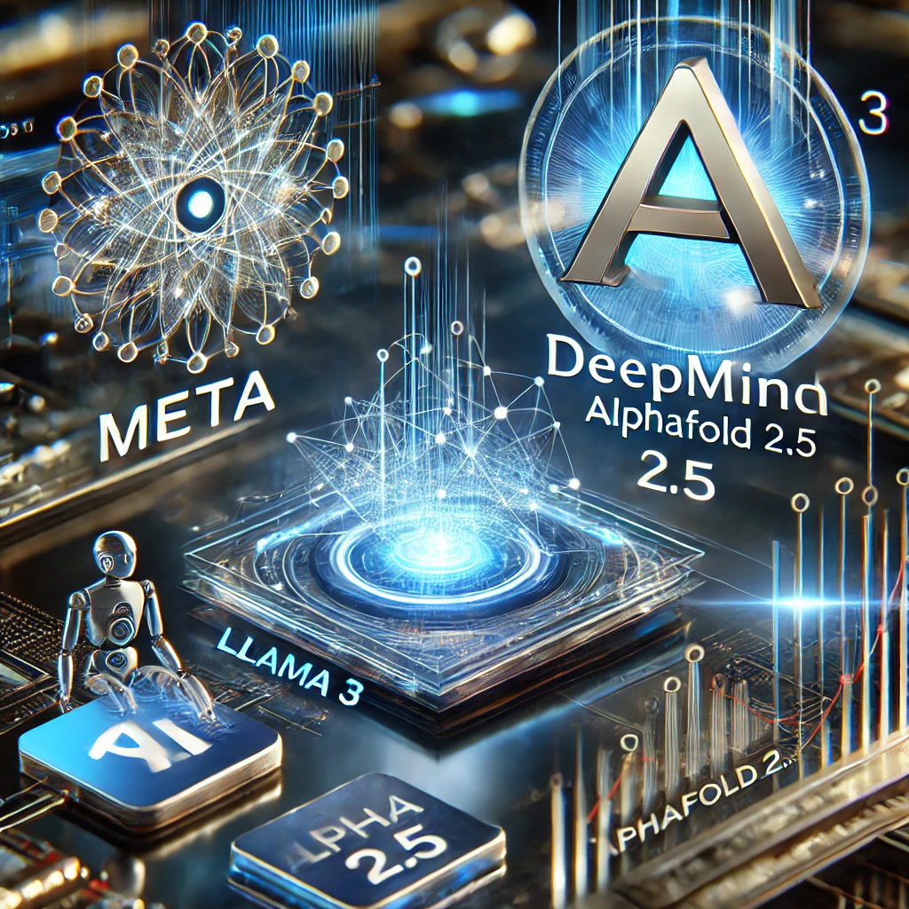 Meta y DeepMind Marcan Nuevos Hitos en la IA con LLaMA 3 y AlphaFold 2.5"